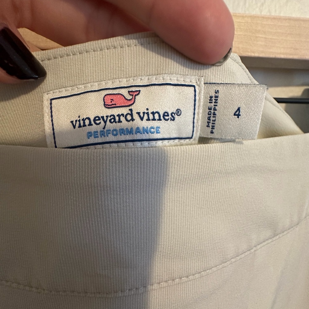 Vineyard Vines Light Tan Performance Skirt